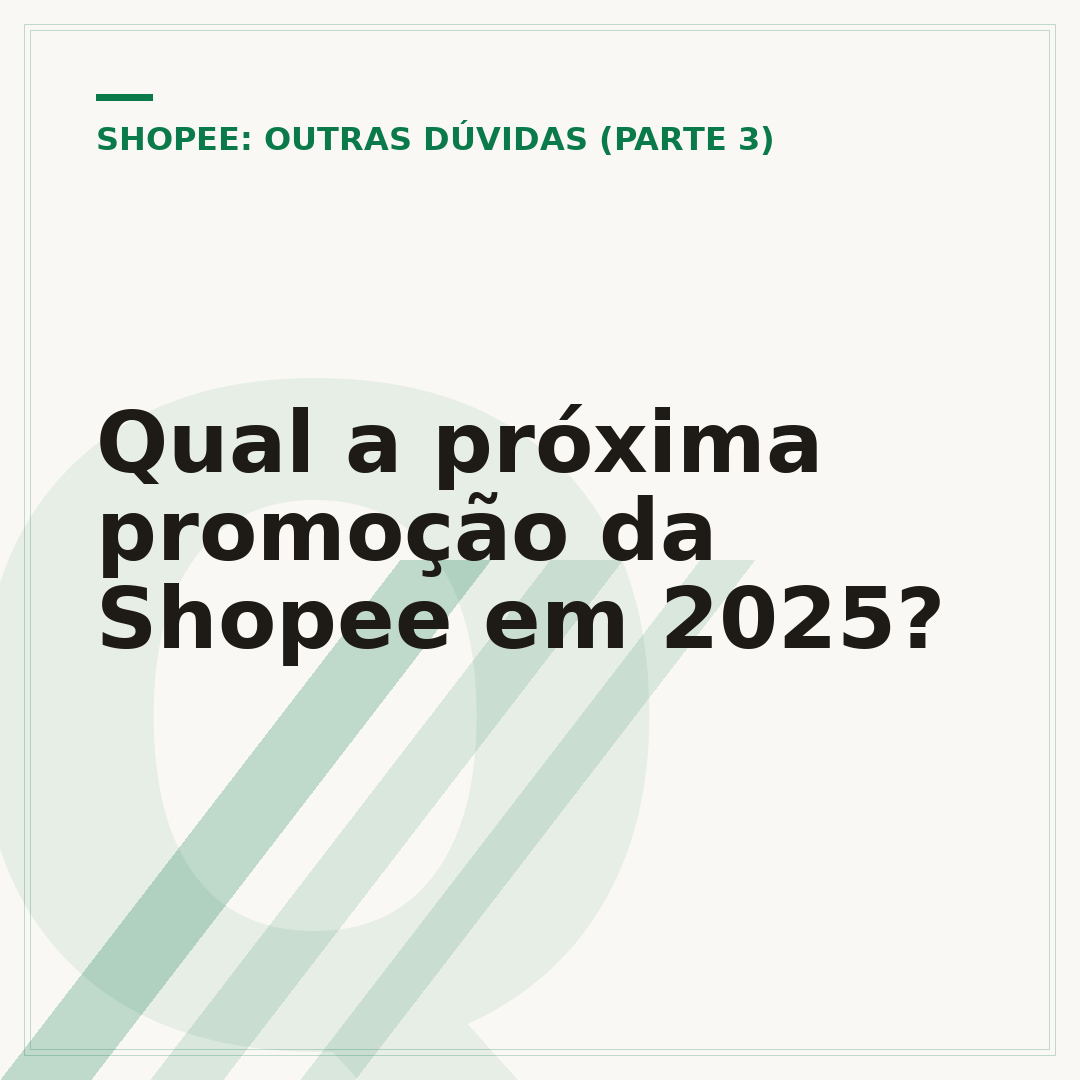 Qual a próxima promoção da Shopee em 2025?