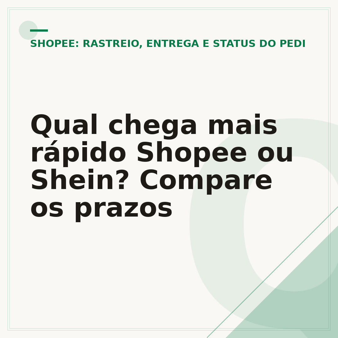 Qual chega mais rápido Shopee ou Shein? Compare os prazos