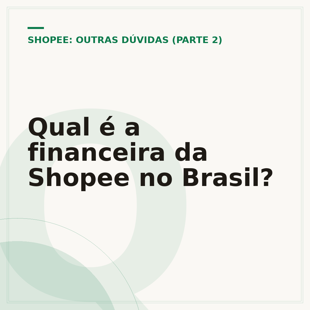 Qual é a financeira da Shopee no Brasil?