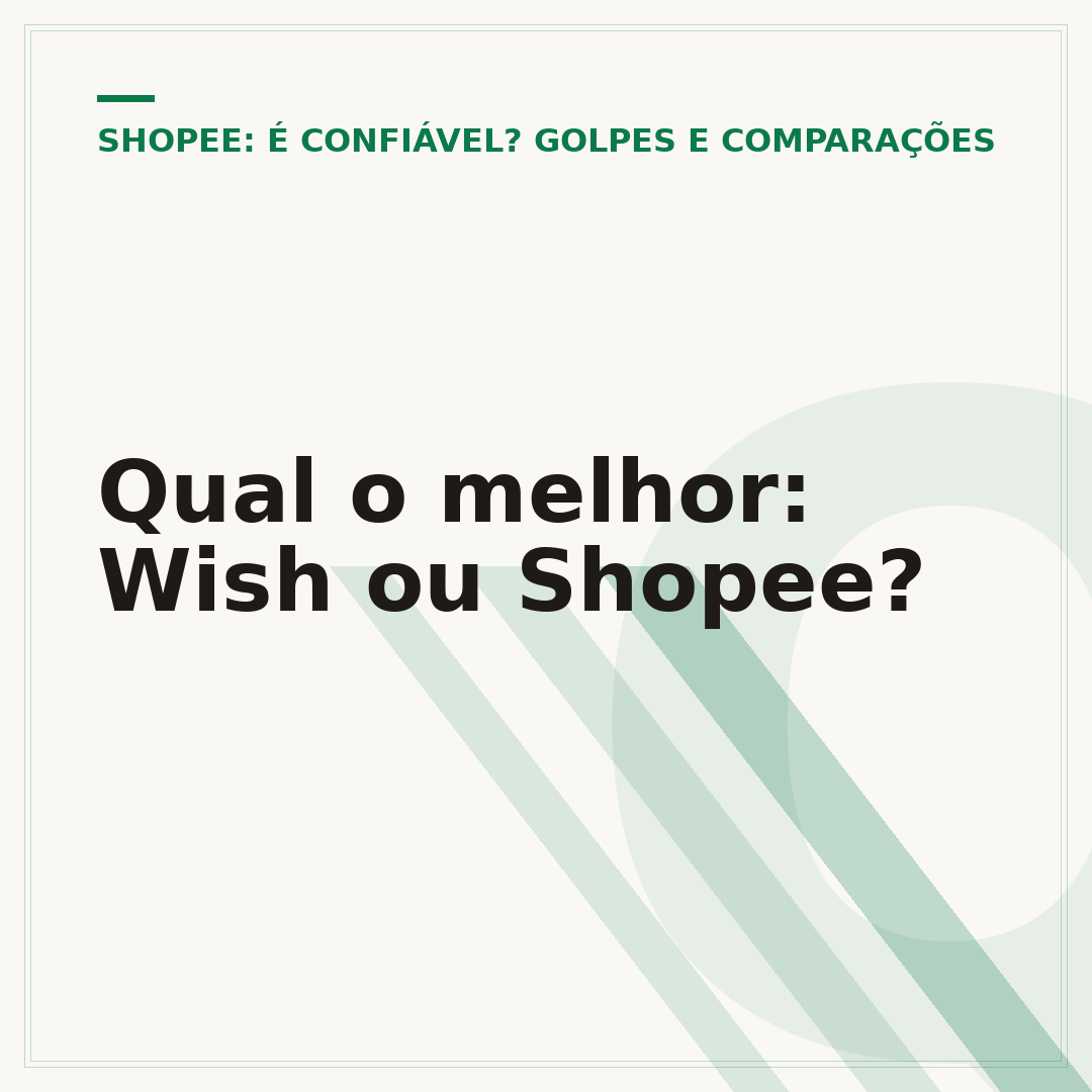 Qual o melhor: Wish ou Shopee?