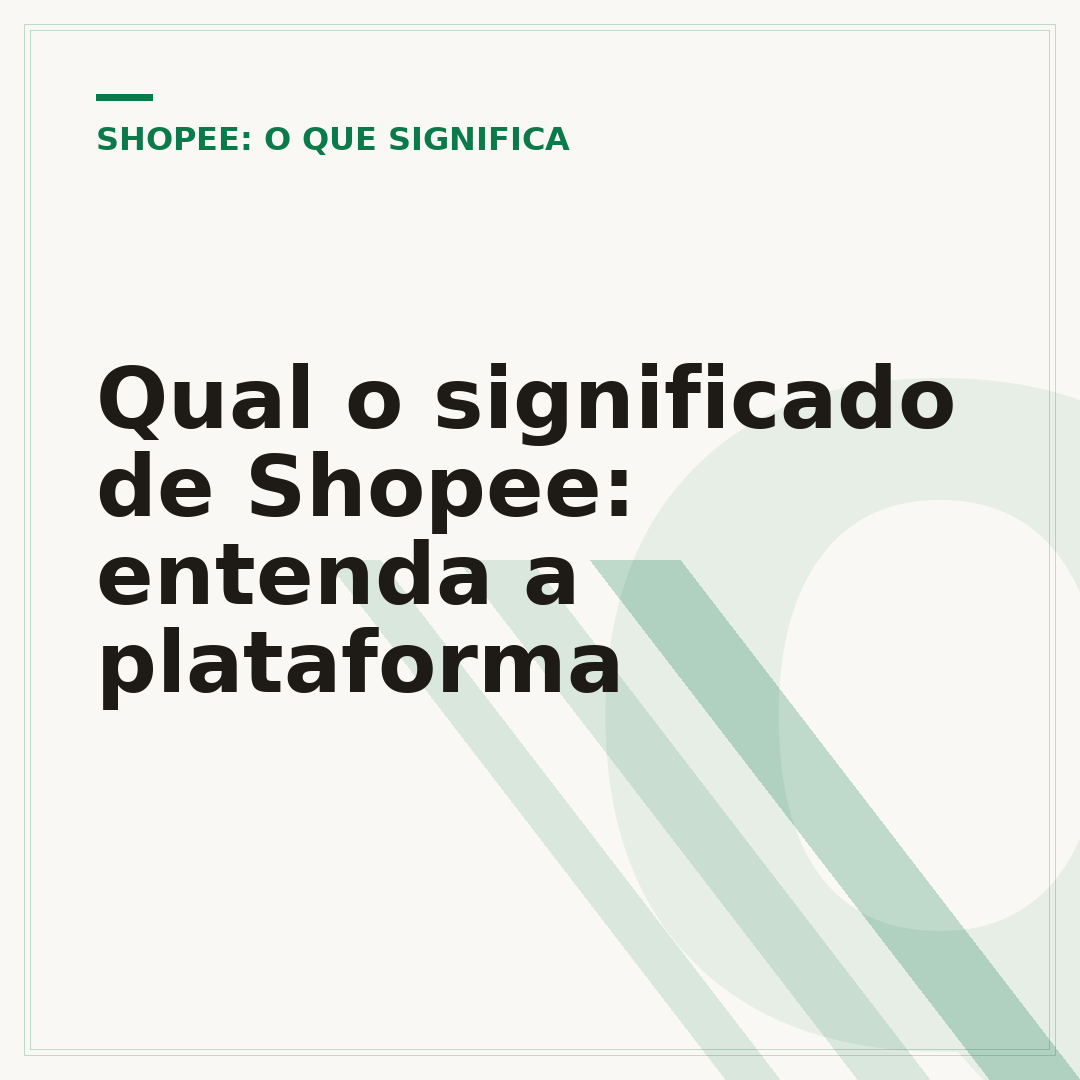 Qual o significado de Shopee: entenda a plataforma