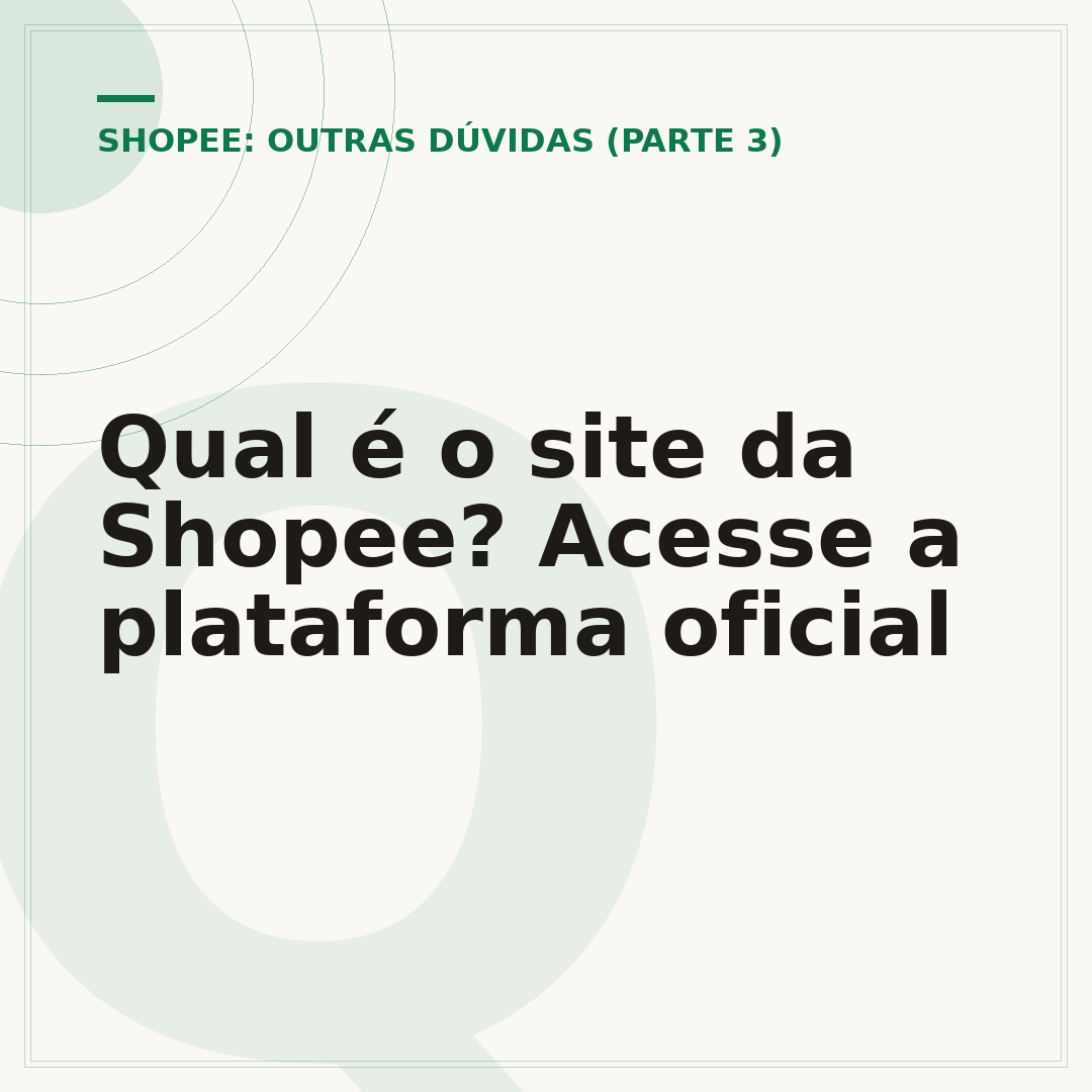 Qual é o site da Shopee? Acesse a plataforma oficial