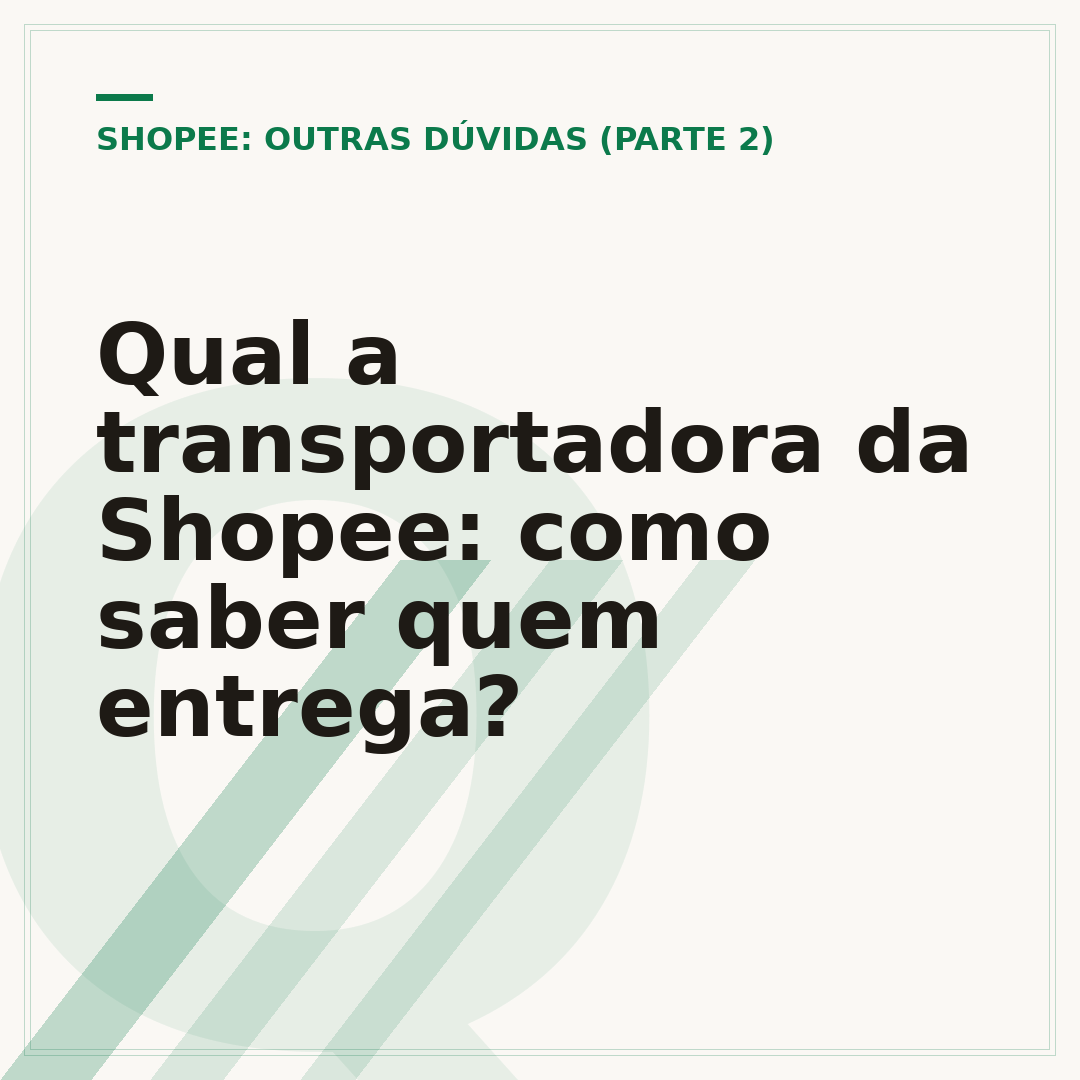 Qual a transportadora da Shopee: como saber quem entrega?