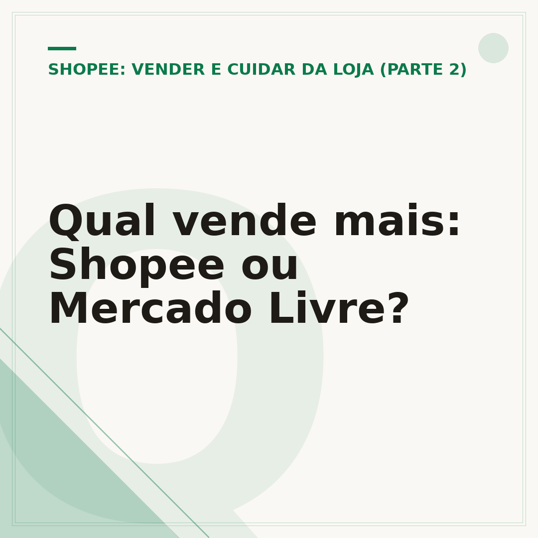 Qual vende mais: Shopee ou Mercado Livre?