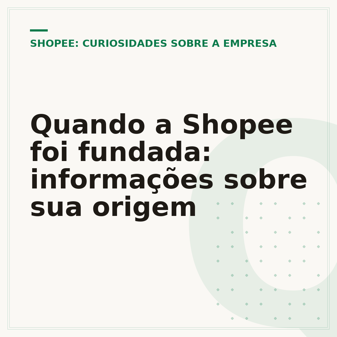 Quando a Shopee foi fundada: informações sobre sua origem
