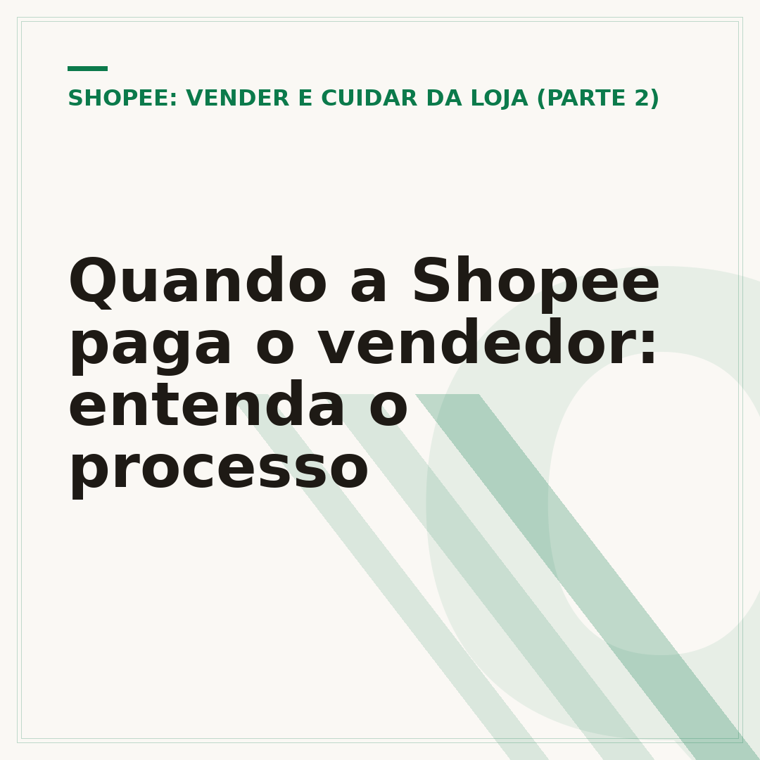 Quando a Shopee paga o vendedor: entenda o processo