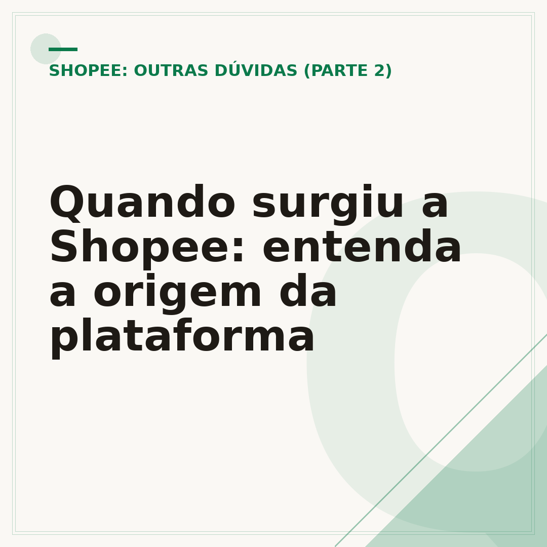 Quando surgiu a Shopee: entenda a origem da plataforma