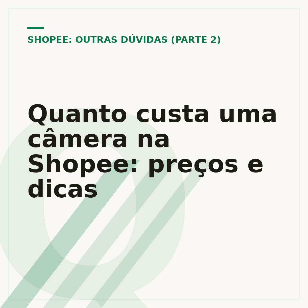 Quanto custa uma câmera na Shopee: preços e dicas
