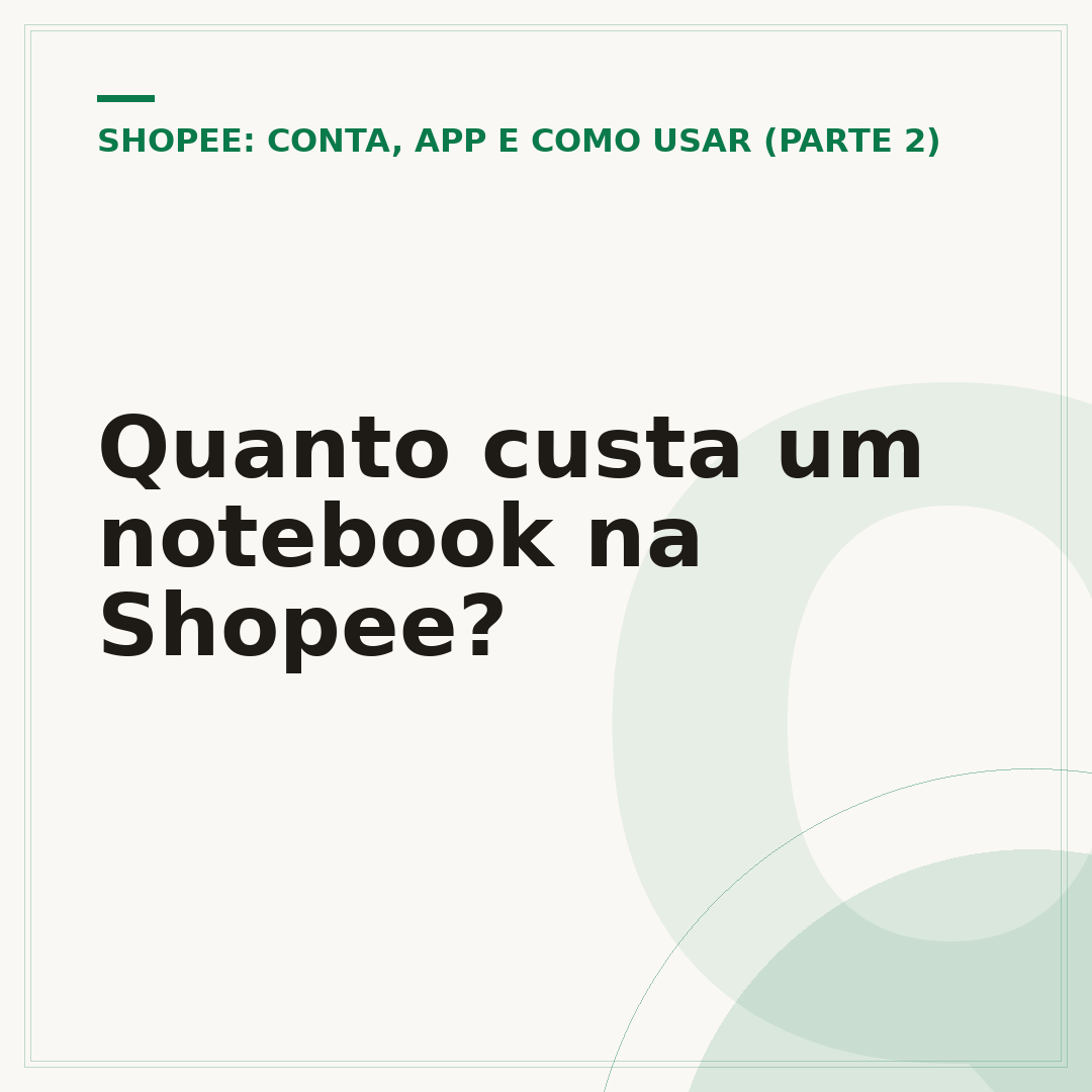 Quanto custa um notebook na Shopee?