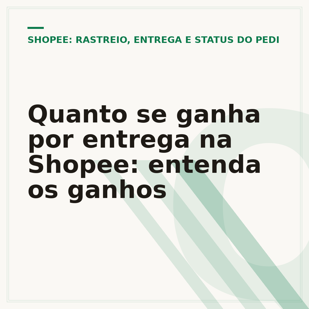 Quanto se ganha por entrega na Shopee: entenda os ganhos