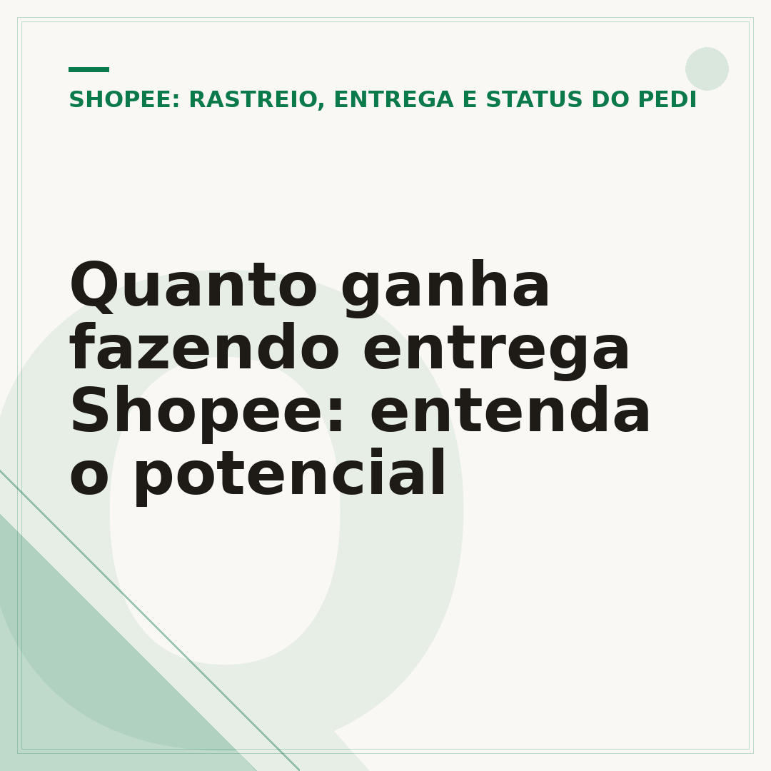 Quanto ganha fazendo entrega Shopee: entenda o potencial