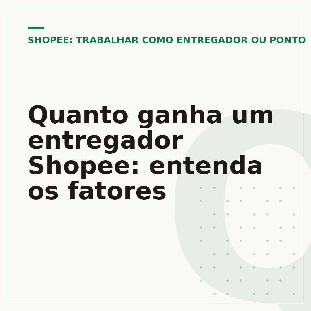 Quanto ganha um entregador Shopee: entenda os fatores