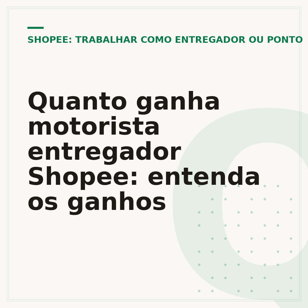 Quanto ganha motorista entregador Shopee: entenda os ganhos