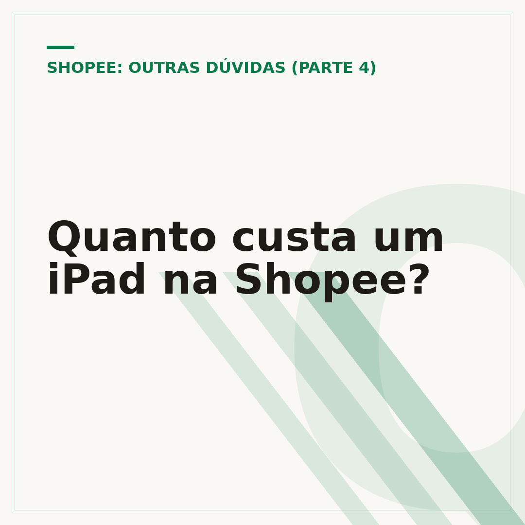 Quanto custa um iPad na Shopee?