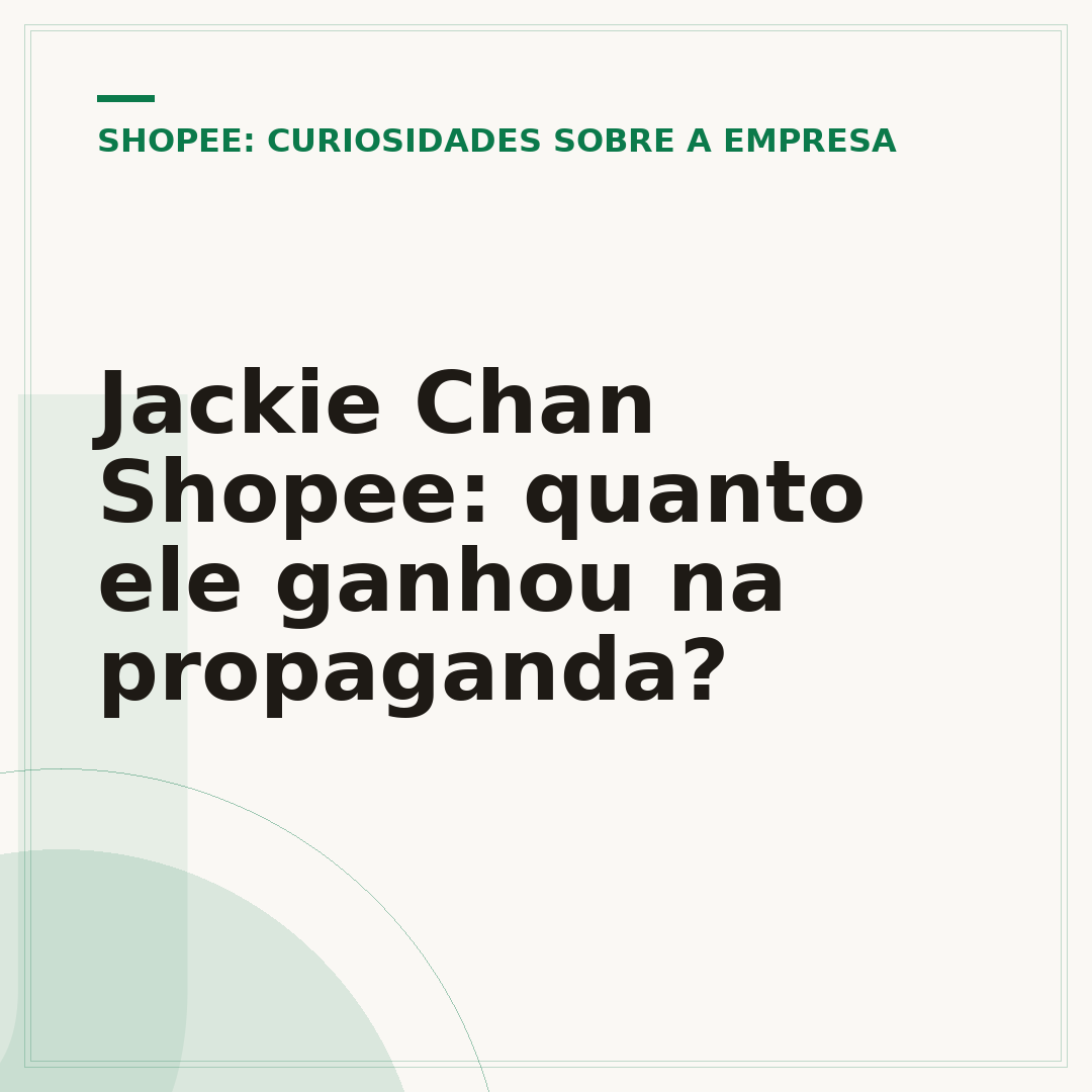Jackie Chan Shopee: quanto ele ganhou na propaganda?