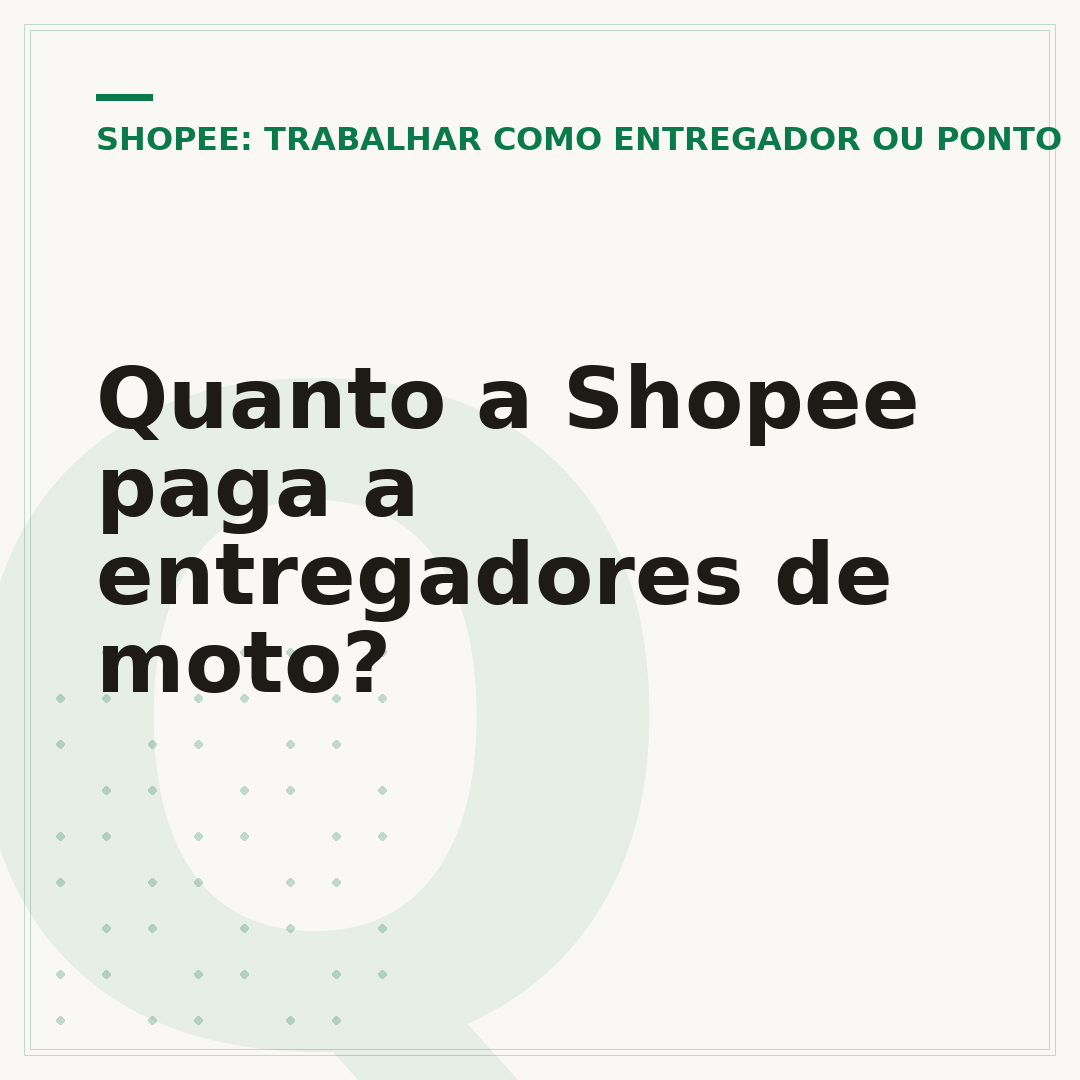 Quanto a Shopee paga a entregadores de moto?
