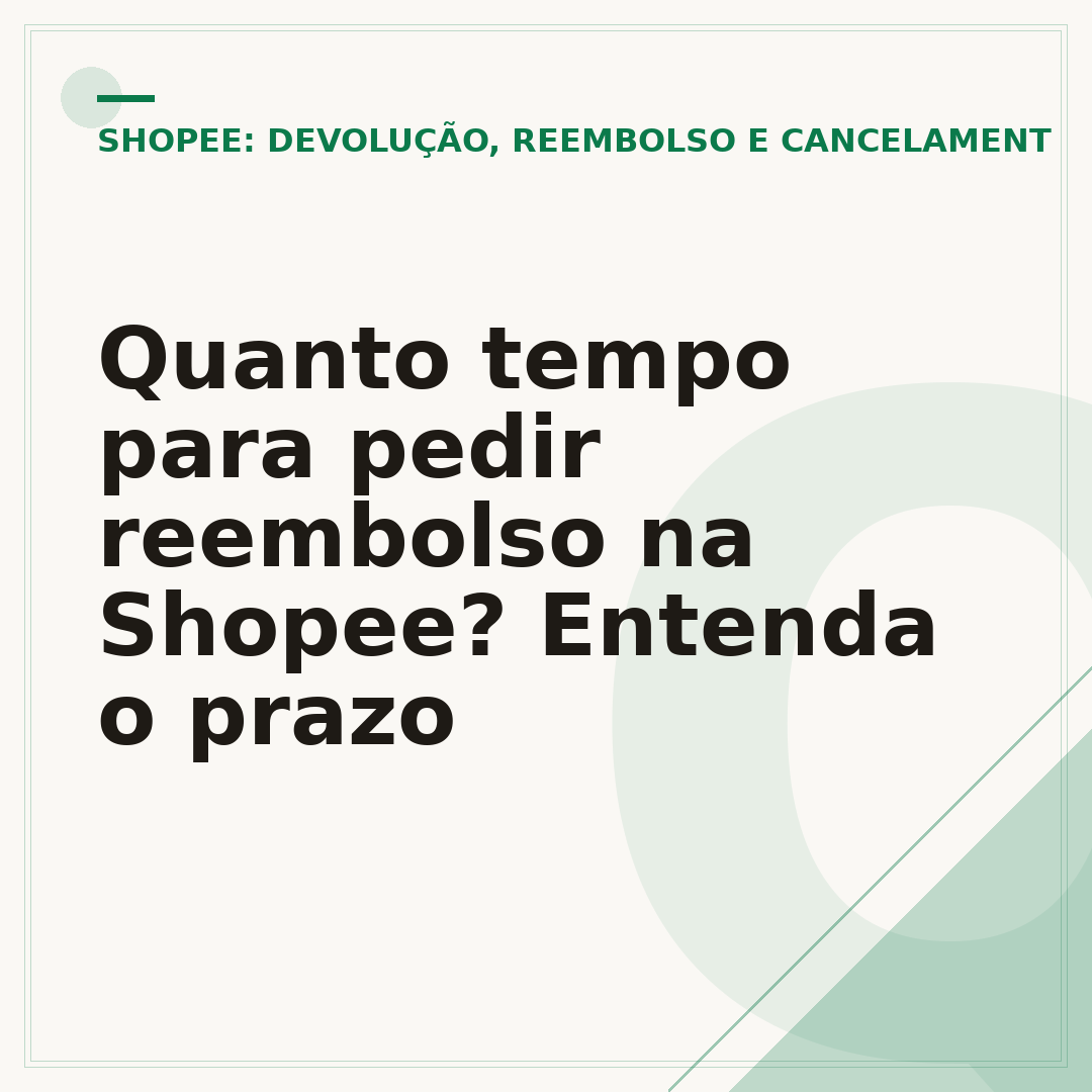 Quanto tempo para pedir reembolso na Shopee? Entenda o prazo