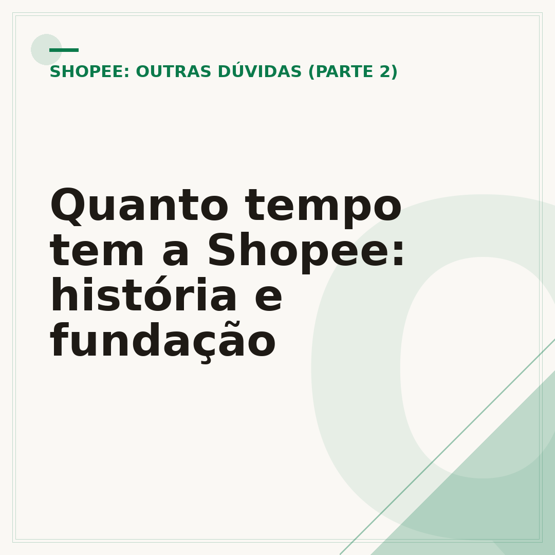 Quanto tempo tem a Shopee: história e fundação