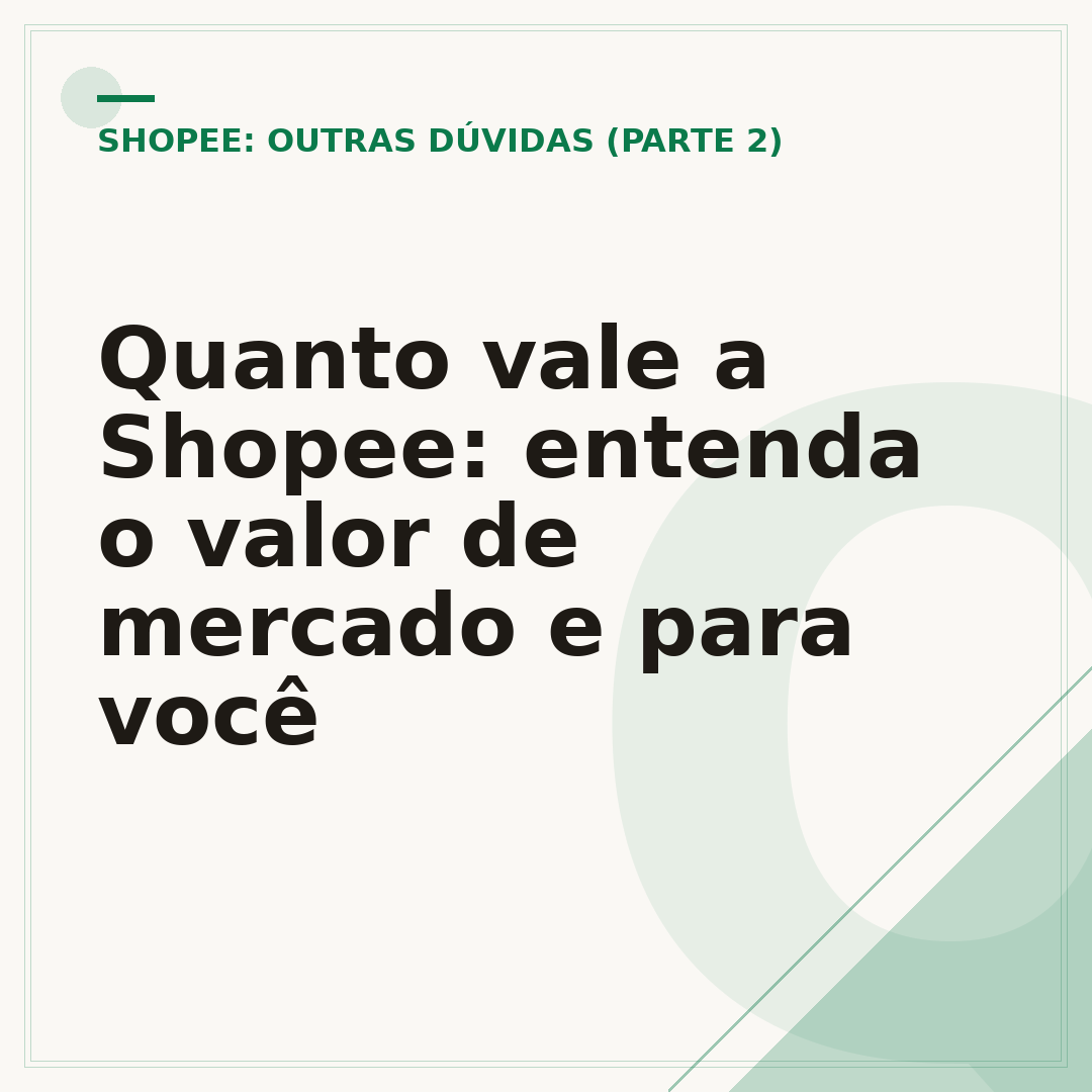 Quanto vale a Shopee: entenda o valor de mercado e para você