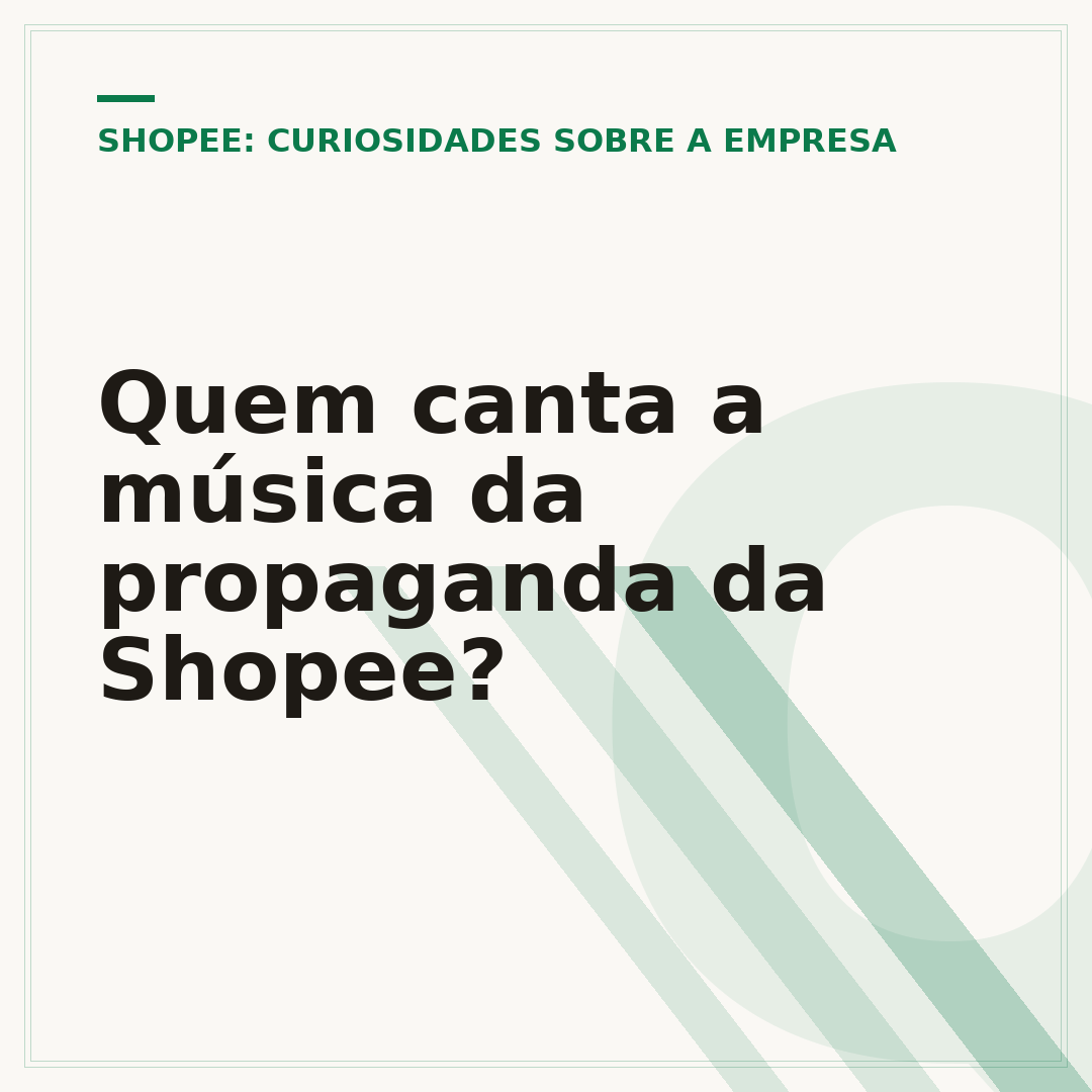 Quem canta a música da propaganda da Shopee?
