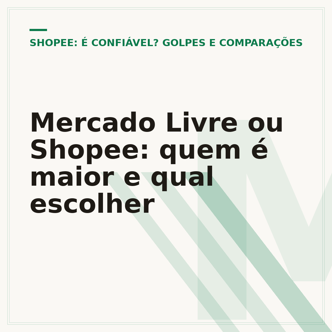 Mercado Livre ou Shopee: quem é maior e qual escolher