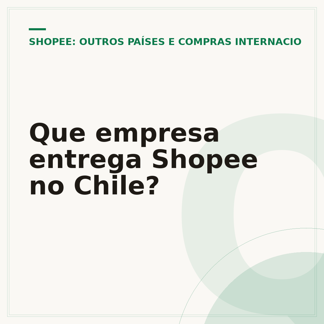 Que empresa entrega Shopee no Chile?
