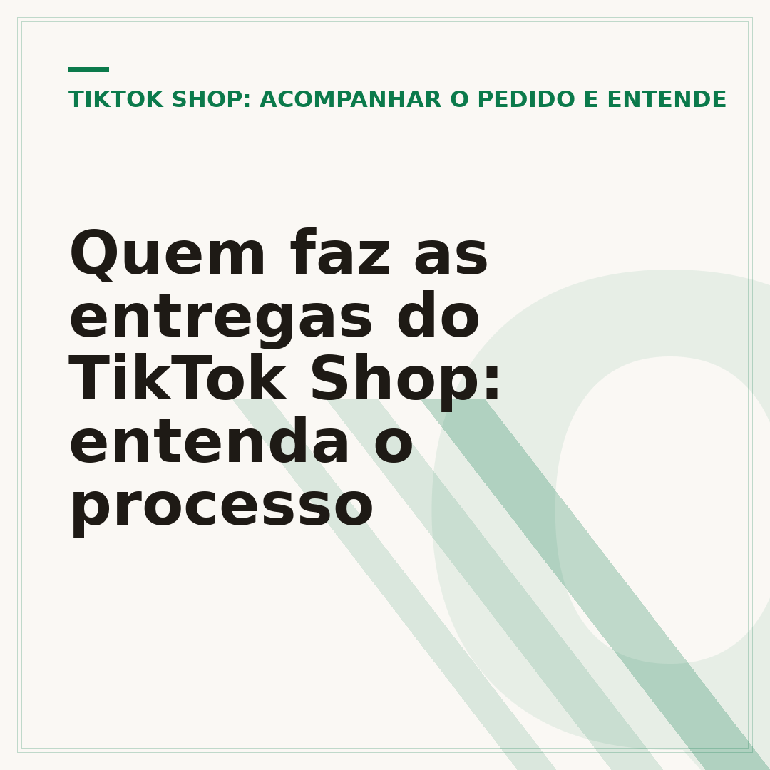 Quem faz as entregas do TikTok Shop: entenda o processo
