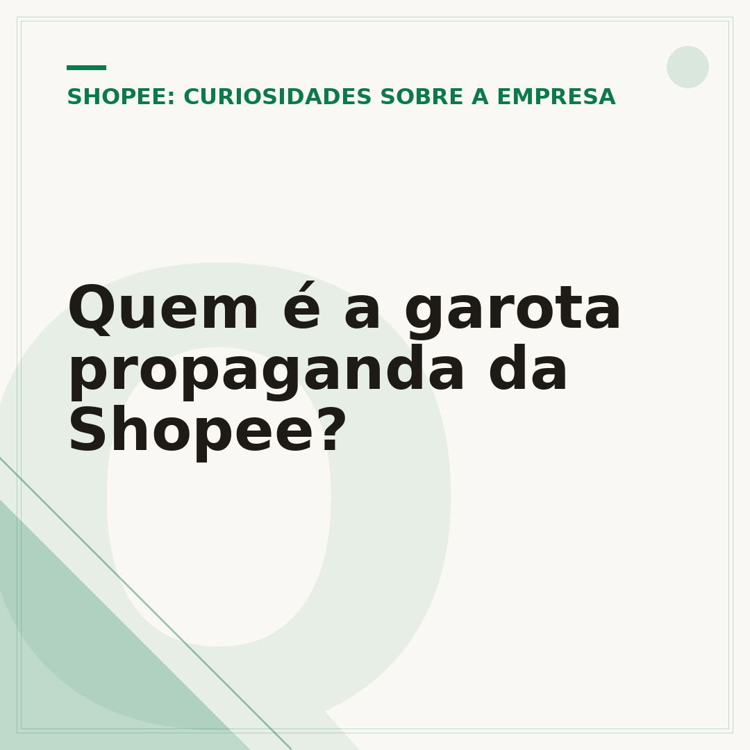 Quem é a garota propaganda da Shopee?