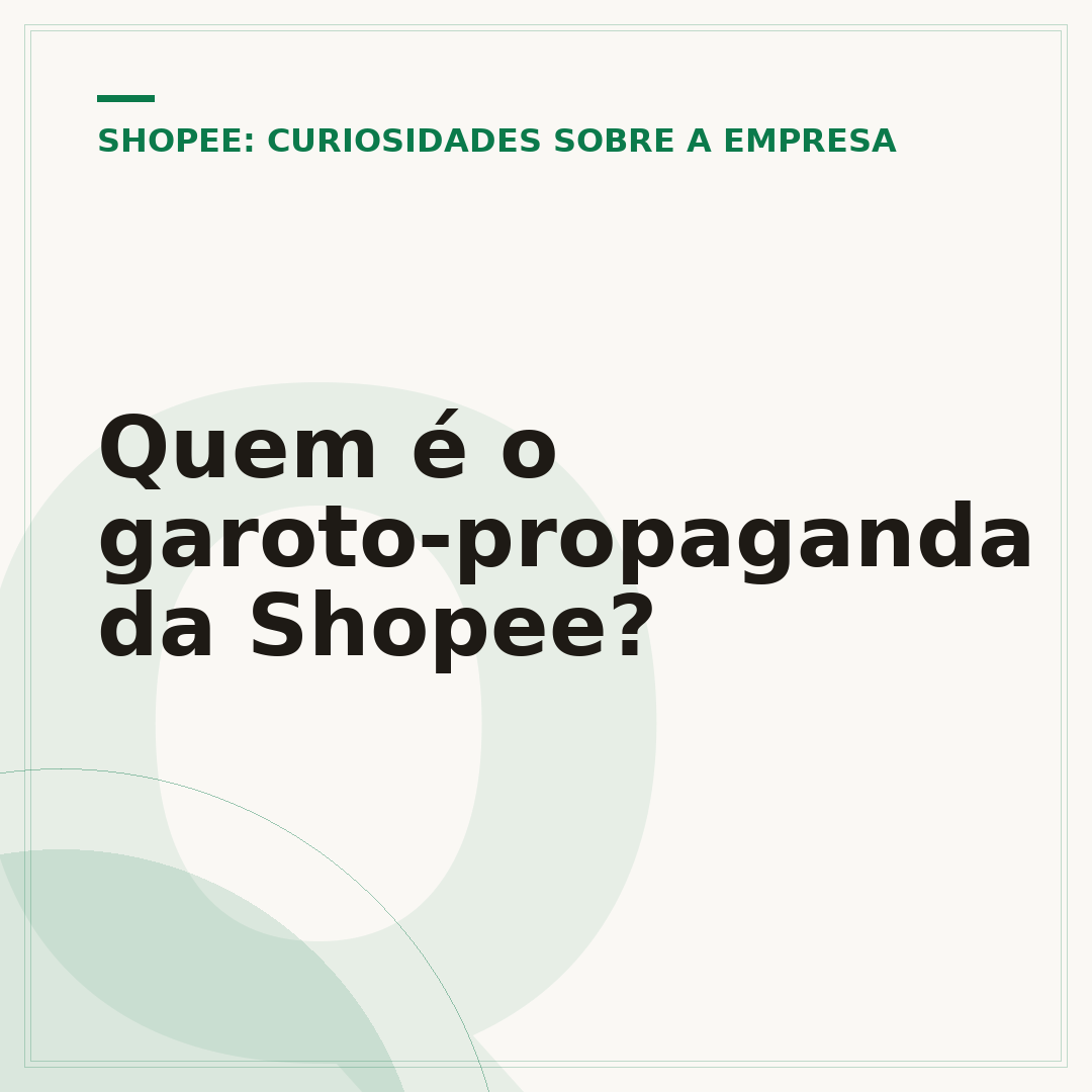 Quem é o garoto-propaganda da Shopee?
