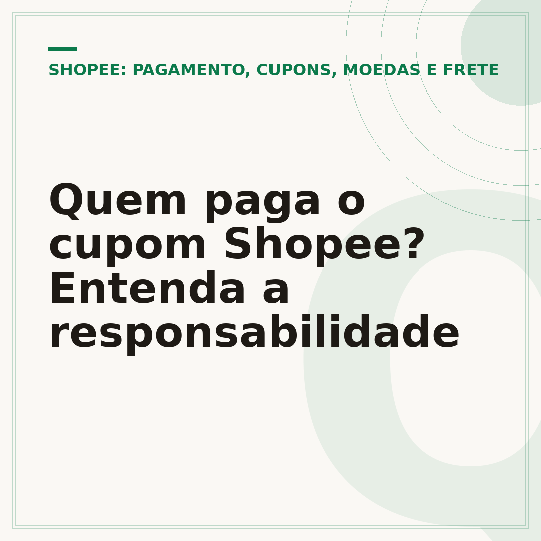 Quem paga o cupom Shopee? Entenda a responsabilidade