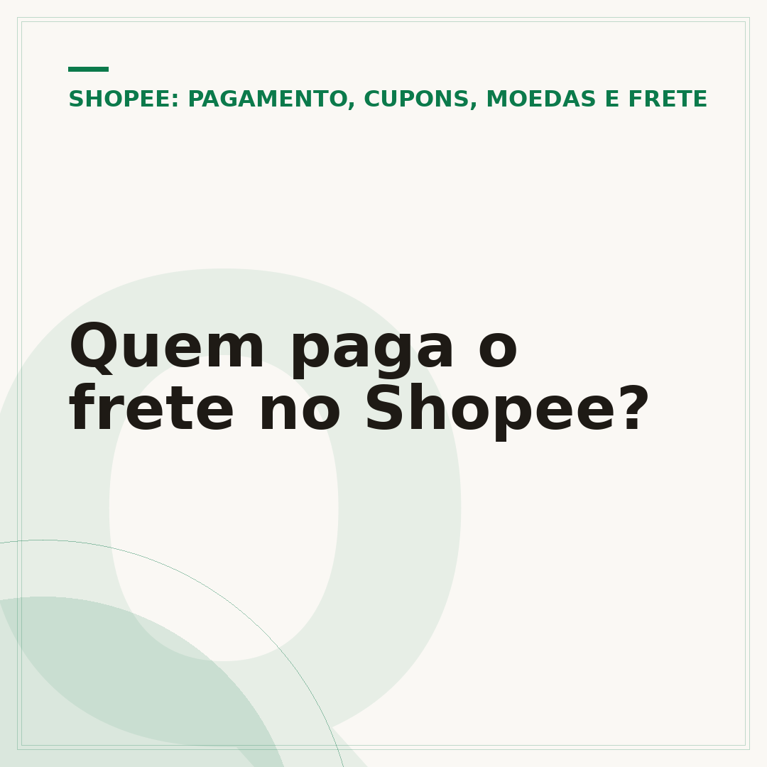 Quem paga o frete no Shopee?