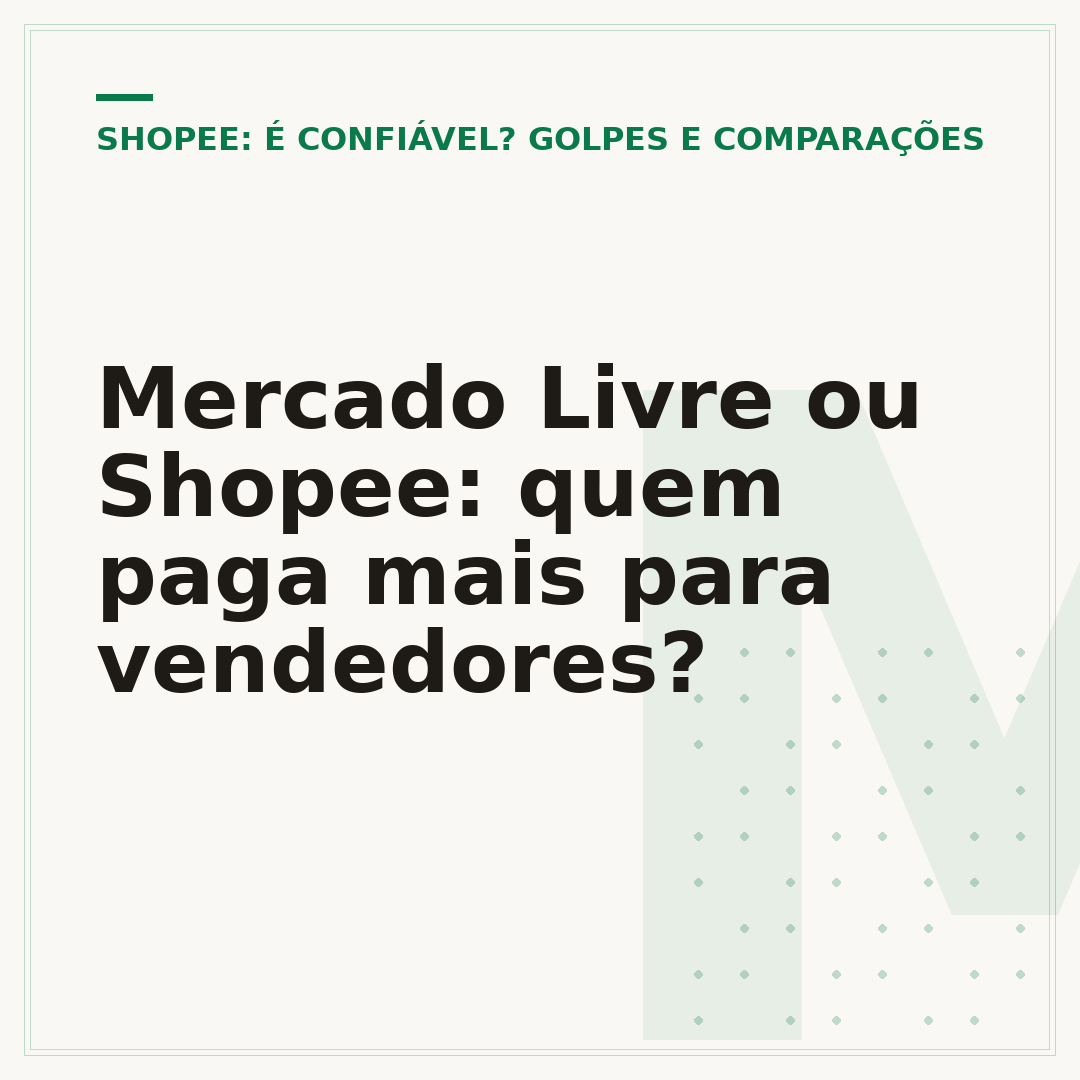 Mercado Livre ou Shopee: quem paga mais para vendedores?