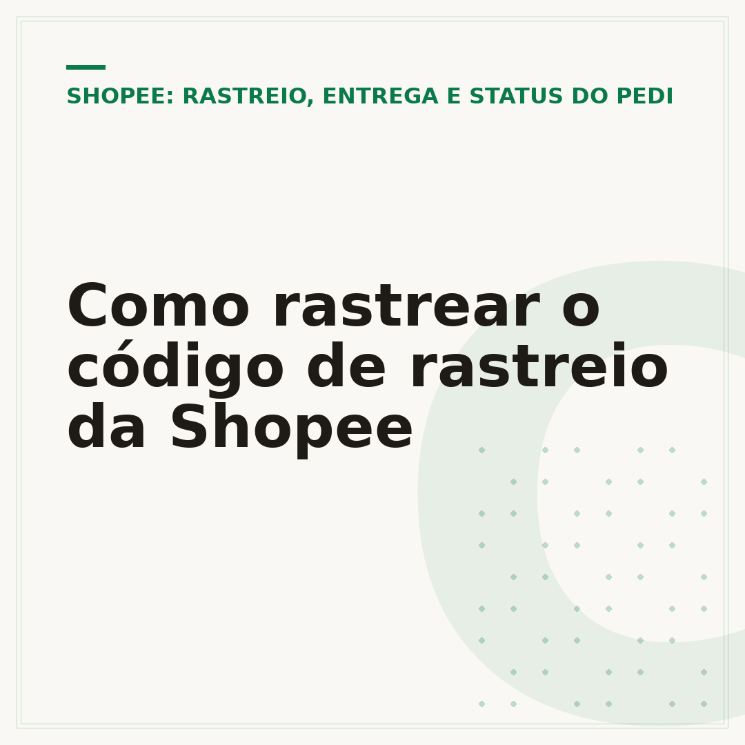 Como rastrear o código de rastreio da Shopee