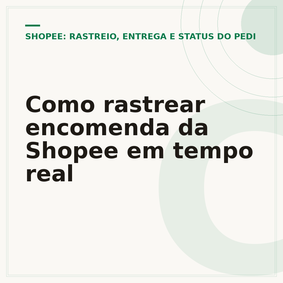Como rastrear encomenda da Shopee em tempo real