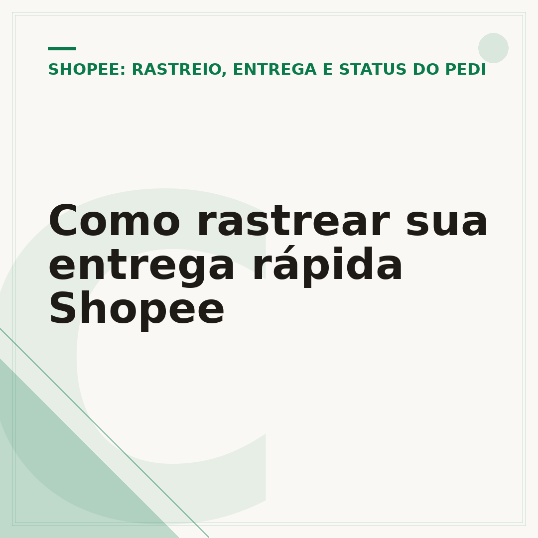 Como rastrear sua entrega rápida Shopee