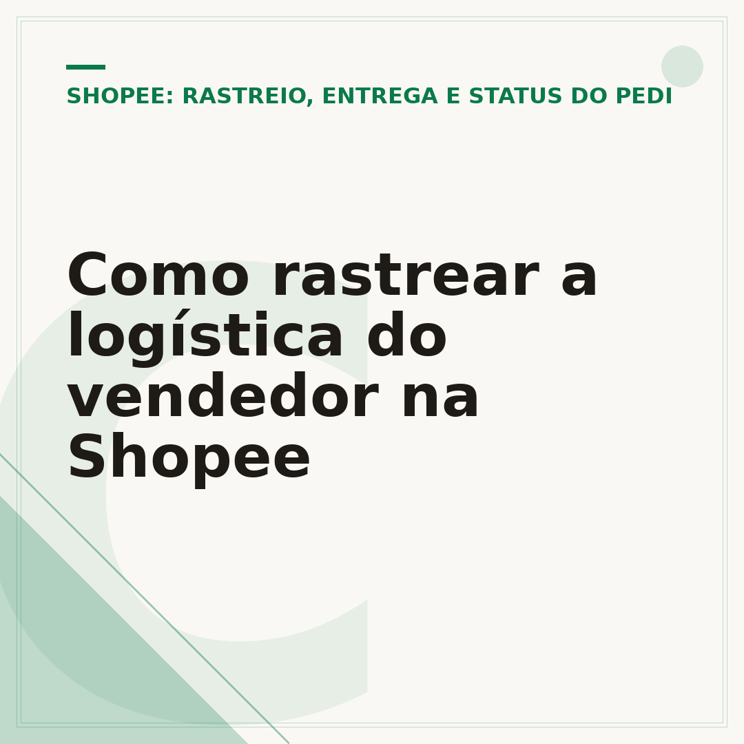 Como rastrear a logística do vendedor na Shopee