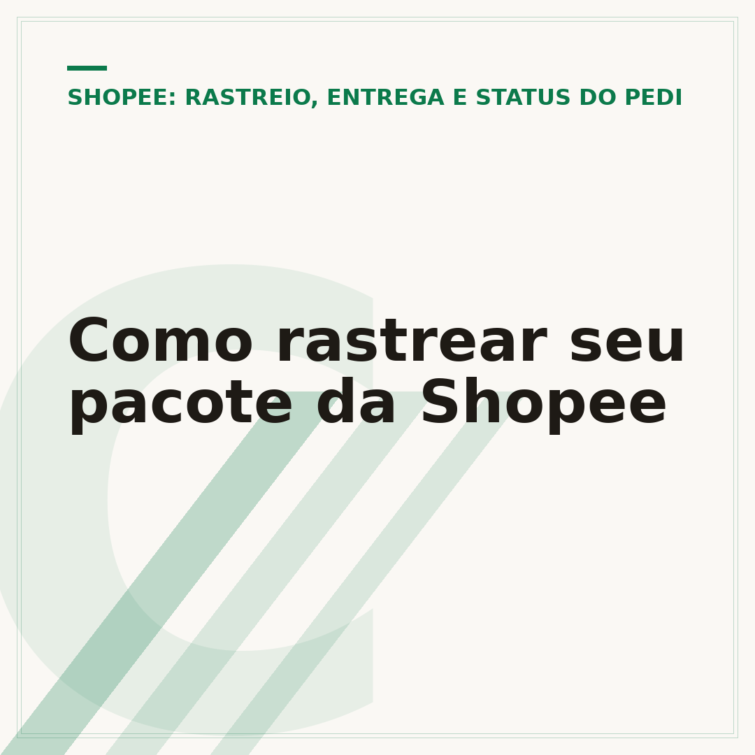 Como rastrear seu pacote da Shopee