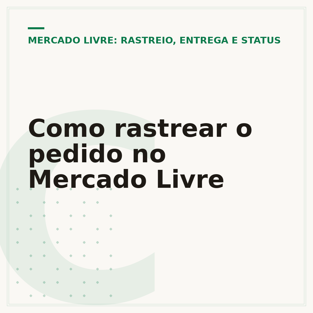 Como rastrear o pedido no Mercado Livre