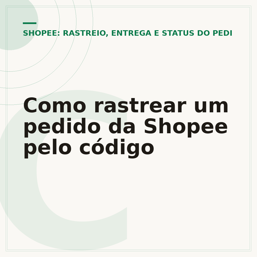 Como rastrear um pedido da Shopee pelo código