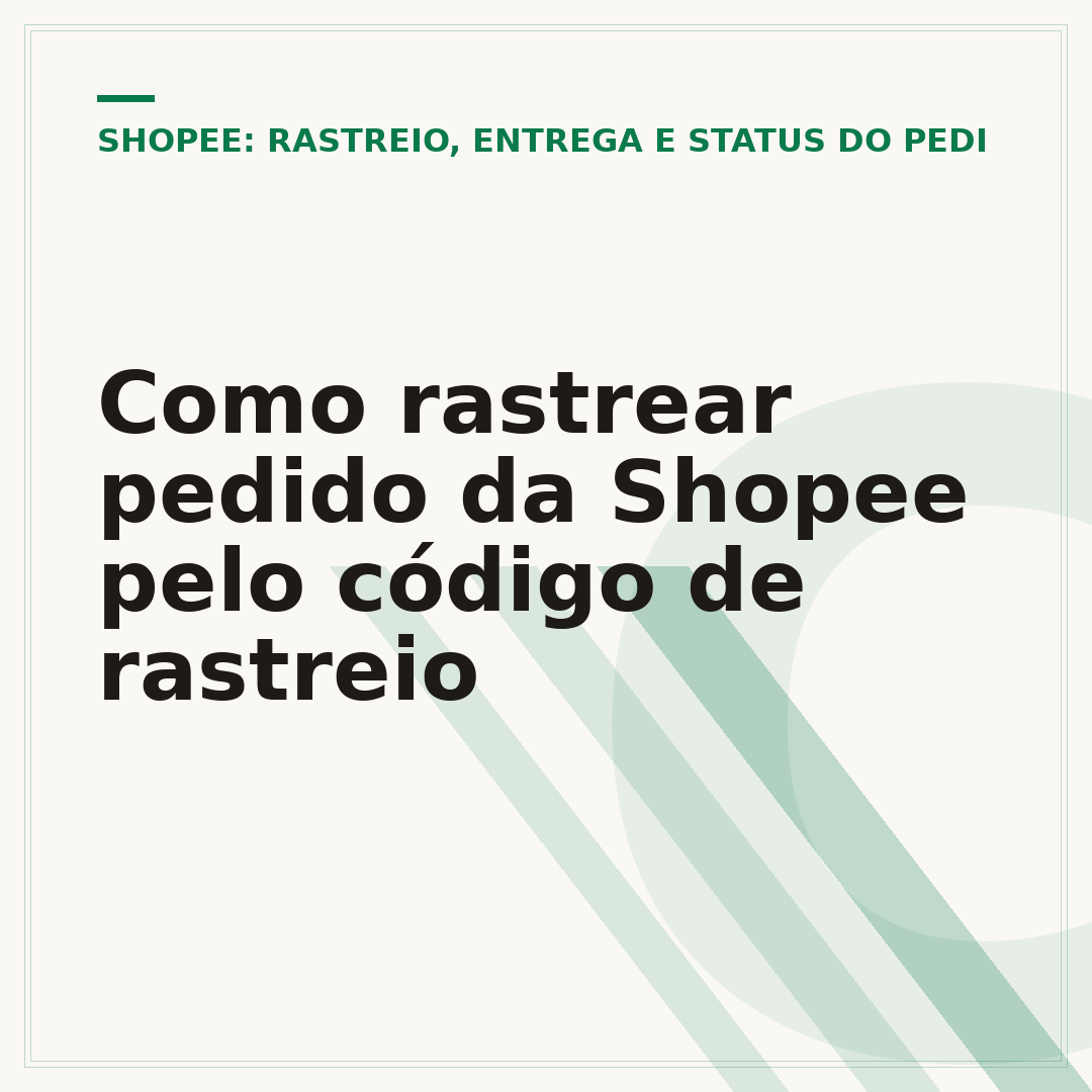 Como rastrear pedido da Shopee pelo código de rastreio
