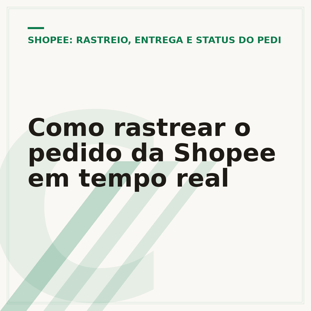 Como rastrear o pedido da Shopee em tempo real