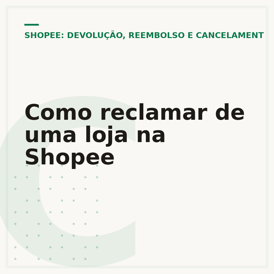 Como reclamar de uma loja na Shopee