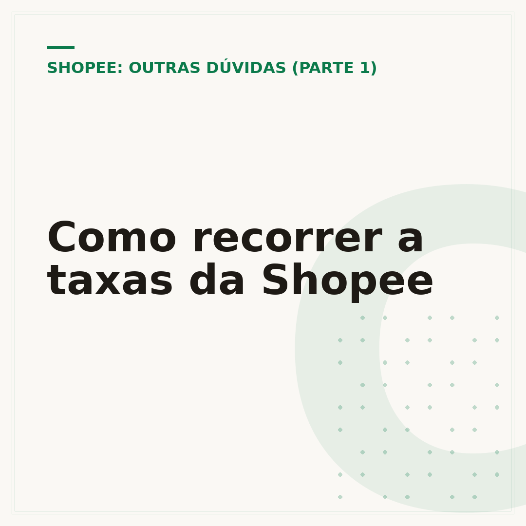 Como recorrer a taxas da Shopee