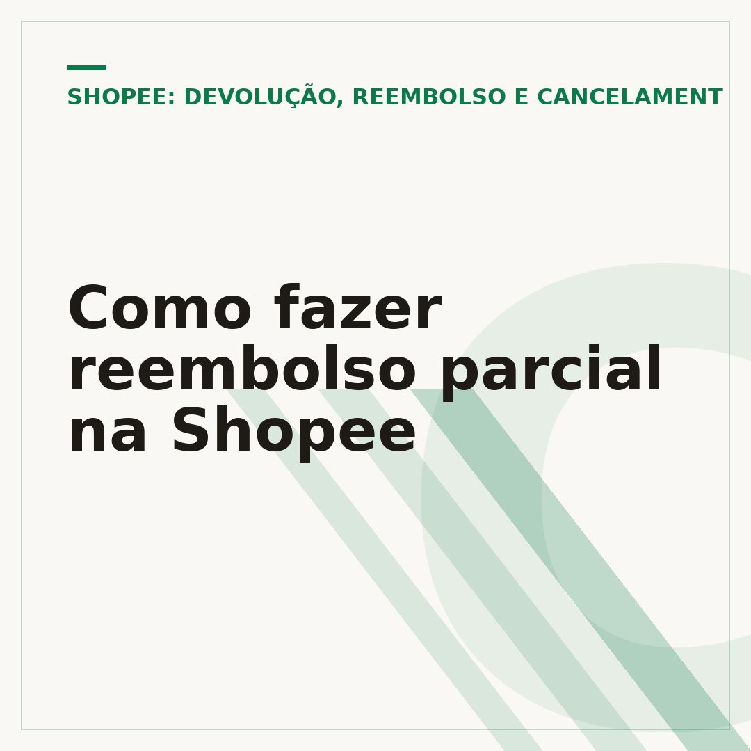 Como fazer reembolso parcial na Shopee