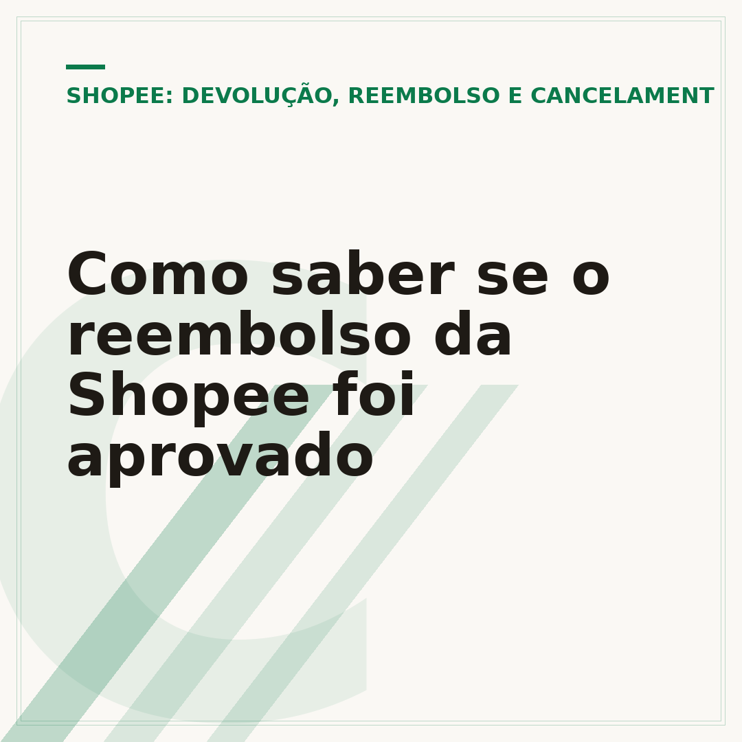 Como saber se o reembolso da Shopee foi aprovado