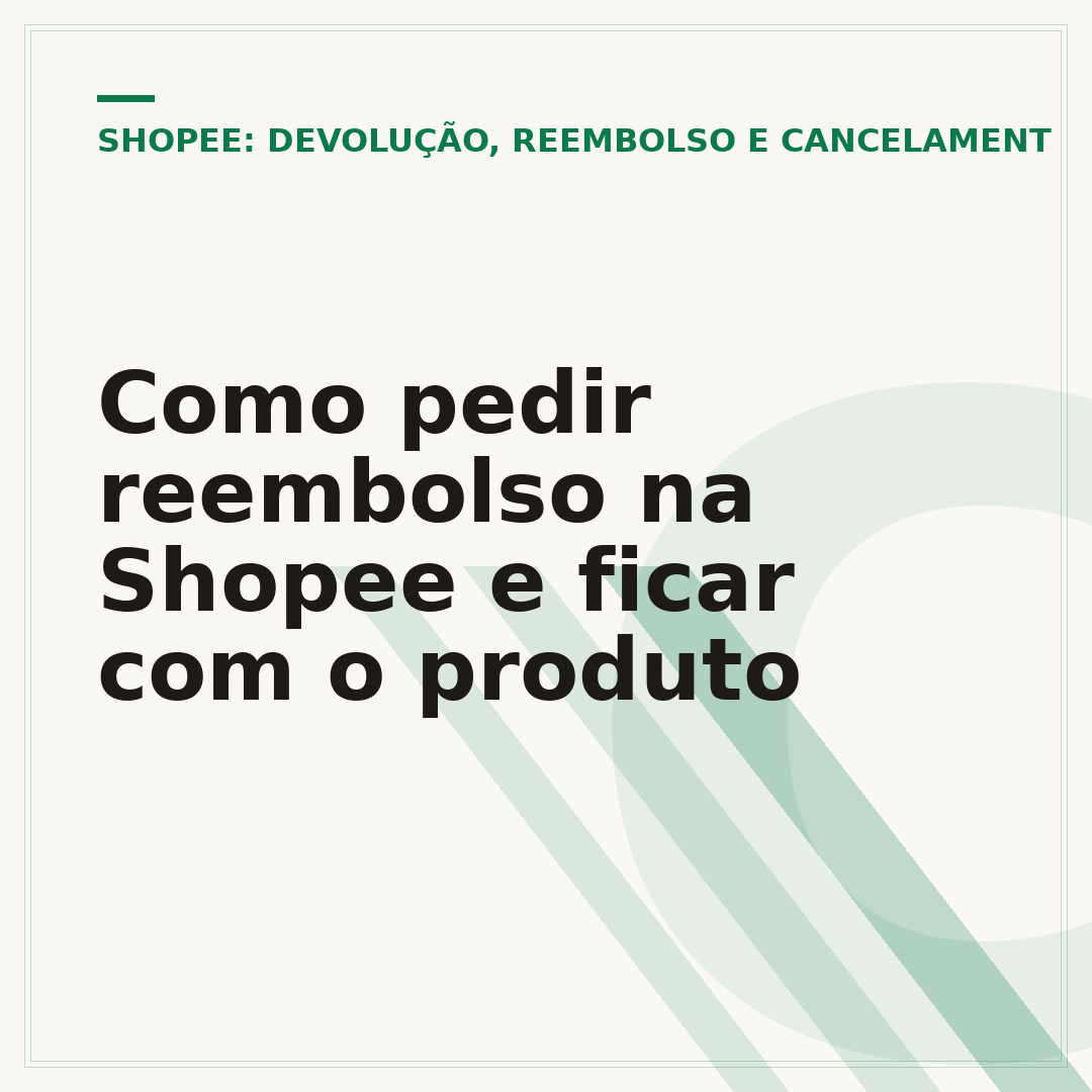 Como pedir reembolso na Shopee e ficar com o produto