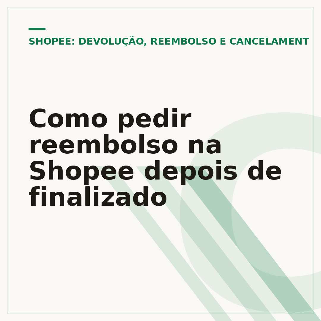 Como pedir reembolso na Shopee depois de finalizado