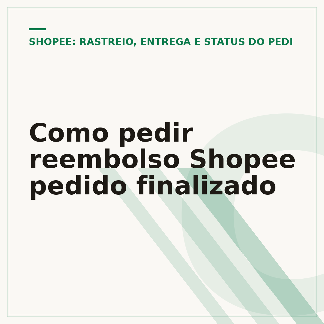 Como pedir reembolso Shopee pedido finalizado