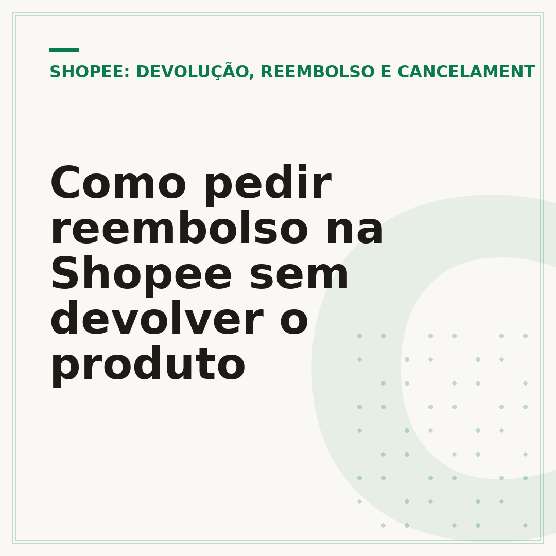 Como pedir reembolso na Shopee sem devolver o produto