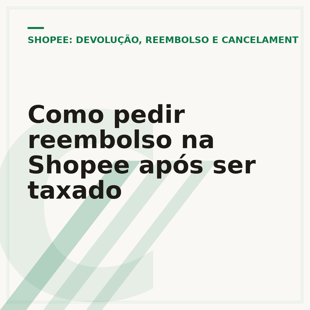 Como pedir reembolso na Shopee após ser taxado